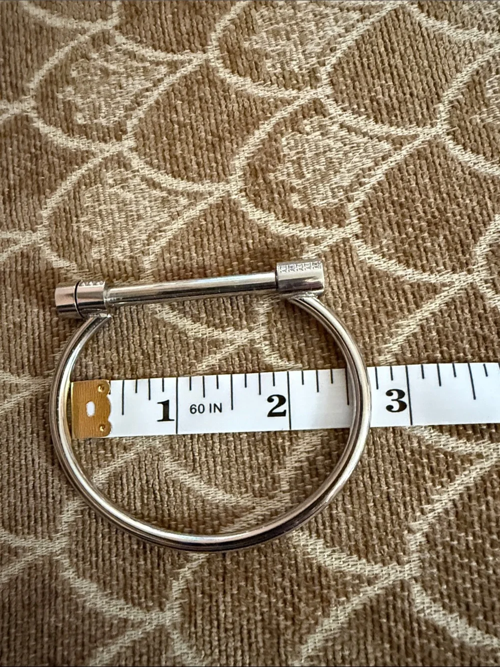 Stainless steel unisex bar bracelet